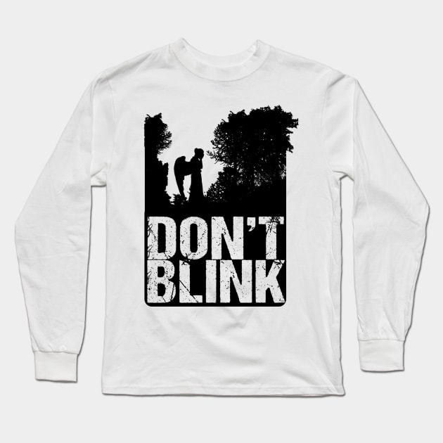 Don't Blink Long Sleeve T-Shirt by GnarllyMama